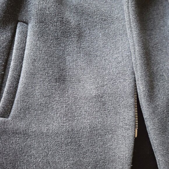 Beautiful Wool Blend Gray SANDRO Jacket sz 36 - Picture 6 of 10